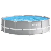 Каркасний басейн Intex 26716 Premium (366х99 см) з картриджним фільтром та драбиною