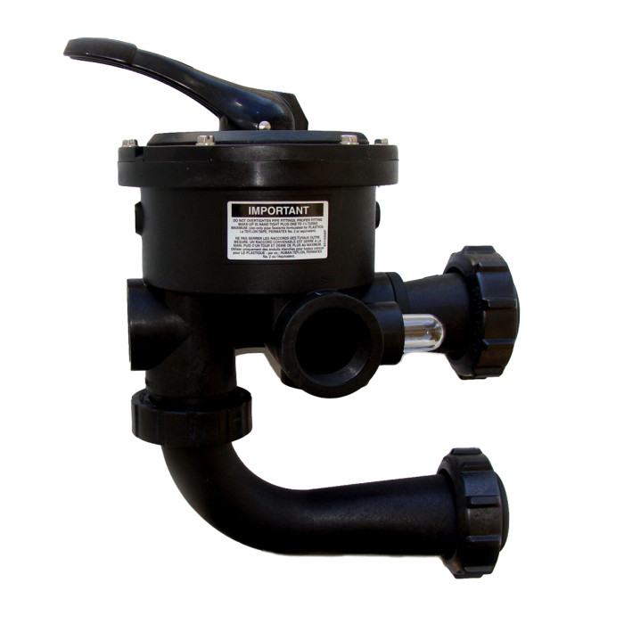 Кран шестиходовий Hayward SP0719SE (1.5", бічне підключення)