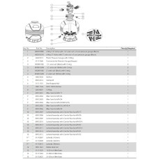Дюзова коробка в комплекті з трубою для Emaux MFV27 89012513