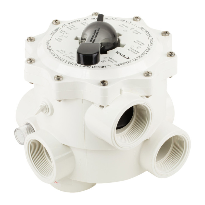 Кран шестиходовий Hayward HCV275E VK6 63.B (2", бічне підключення)