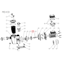 Крильчатка насоса Hayward SPII/RSII DI, 2 НР (SPX3015CDI)