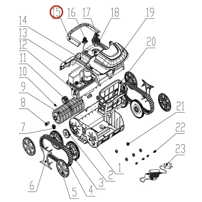 Комплект ручок до пилососа Wybotics WY200