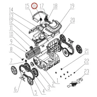 Роз'єм для зарядки до пилососа Wybotics WY200