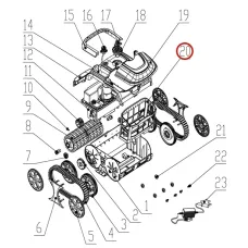 Кошик фільтра до пилососа Wybotics WY200