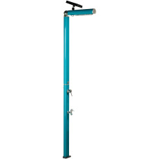 Душ вуличний Aquaviva Quick з LED підсвіткою та мийкою для ніг, синій (ottanio) Q825/5021-QL