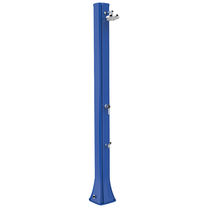 Душ сонячний Aquaviva Big Happy Five з мийкою для ніг, синій F620/5002, 36 л