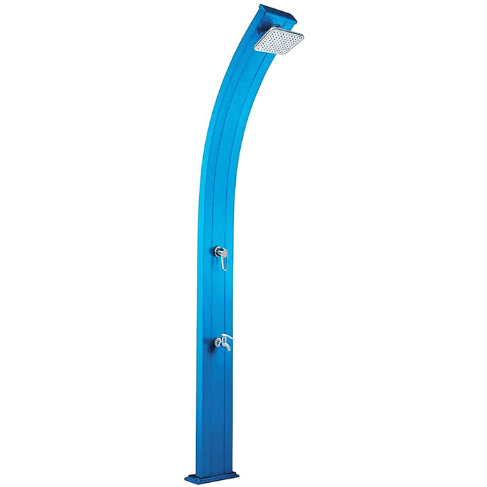 Душ сонячний Aquaviva Spring з мийкою для ніг, блакитний DS-A122BL, 30 л