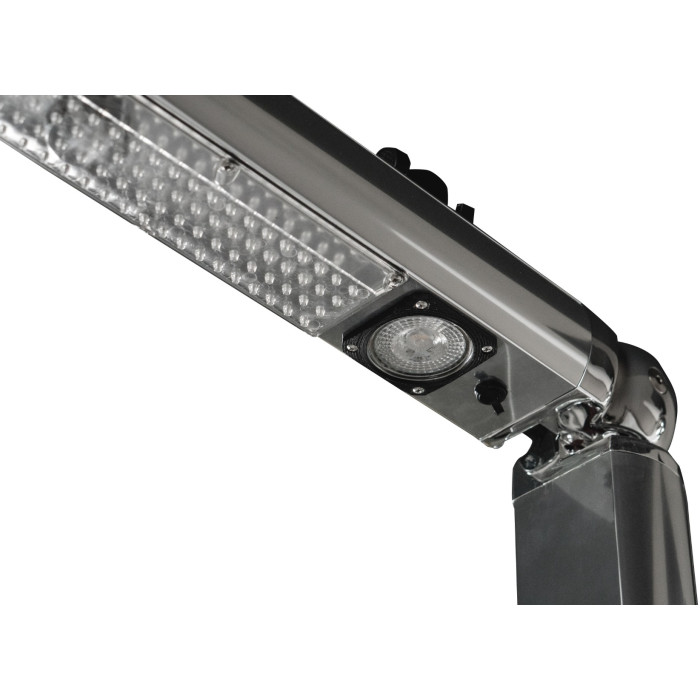 Душ вуличний Aquaviva Quick з LED підсвіткою та мийкою для ніг, алюміній Q825/9007-QL