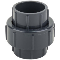Муфта ПВХ Era розбірна, із внутрішньою різьбою, d2-1/2"