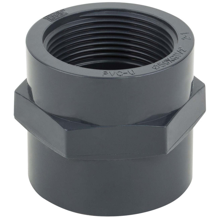 Муфта ПВХ Era US01120х1/2", з внутрішньою різьбою d20х1/2"