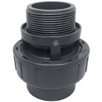 Муфта ПВХ Era UU00250 розбірна із зовнішньою різьбою, d50х1-1/2"