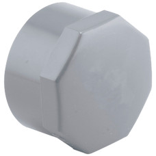 Заглушка ПВХ Hidroten ВР 1002548, з ущільн. кільцем, d4"