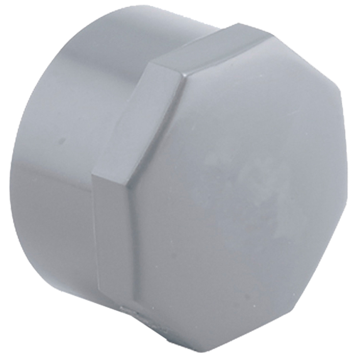 Заглушка ПВХ Hidroten ВР 1002548, з ущільн. кільцем, d4"