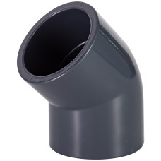 Коліно ПВХ Aquaviva 45°/110 мм