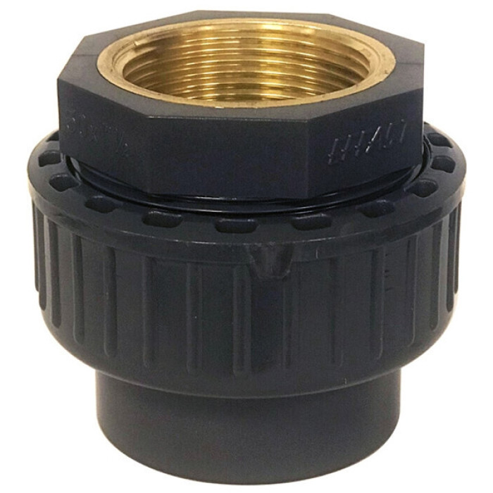 Муфта ПВХ Effast RGRBBD050F.N перехідна, з внутрішньою різьбою d50x1-1/2"