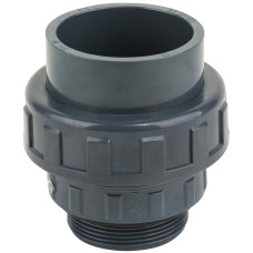 Муфта ПВХ Kripsol EHM20 50.C розбірна, із зовнішньою різьбою d50х1-1/2"