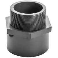 Муфта ПВХ Aquaviva з зовнішньою різьбою, d25x3/4"