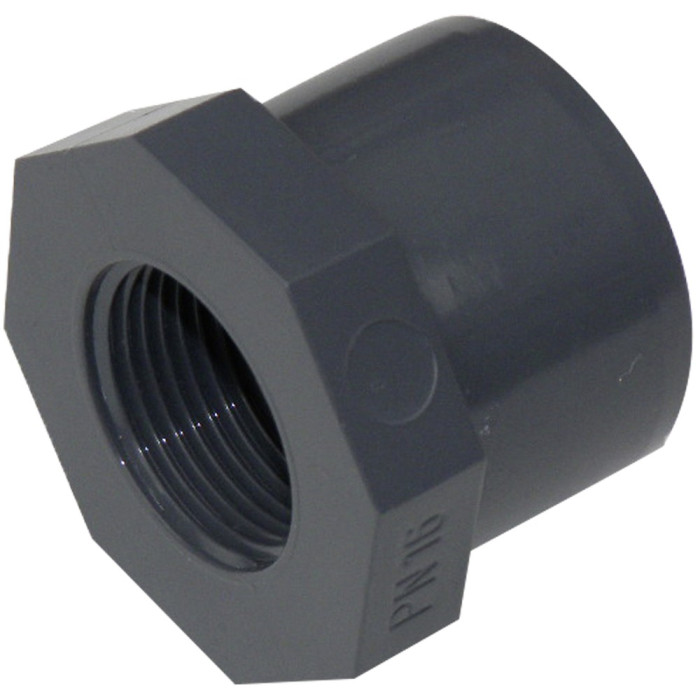 Редукційне кільце ПВХ Praher з різьбою, d50х1/2"