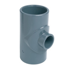 Трійник ПВХ Effast RDRTRD040B 90° редукційний, d40x20 мм