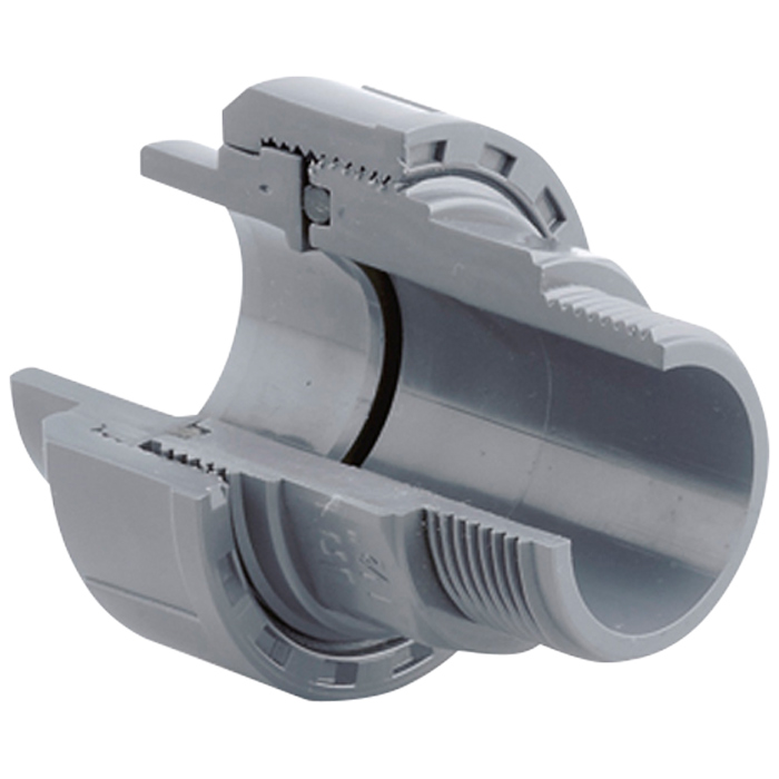Муфта розбірна ПВХ Hidroten НР 1002057, перехідна, d1 1/2"- 40 мм