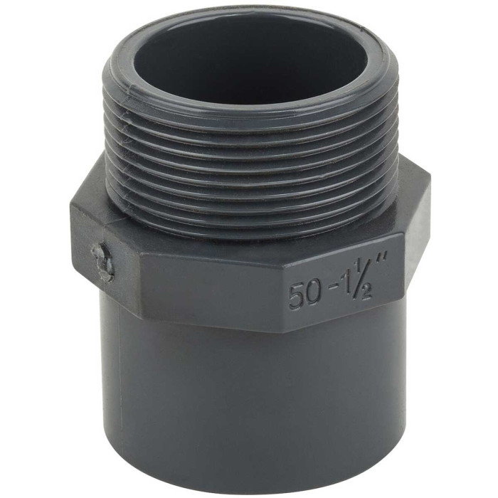 Муфта ПВХ Kripsol MR30 40.C редукційна, із зовнішньою різьбою d32-40х1-1/4"