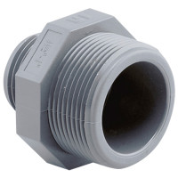 Ніпель перехідний ПВХ Hidroten 1002459, НР-НР, d2"-1 1/4"
