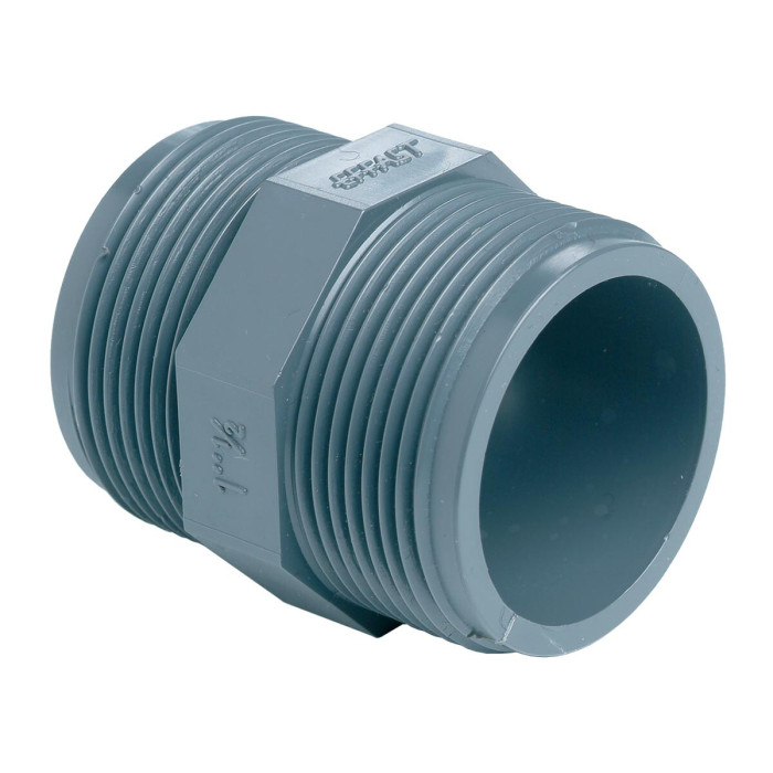 Ніпель перехідний ПВХ Effast d1-1/4"