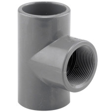 Трійник перехідний 90° ПВХ Hidroten 1002227, BP, d75 мм, 2 1/2"