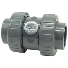Зворотний клапан ПВХ Effast CDRCBD0630 кульовий, з ущільненням EPDM, d63