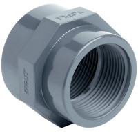 Муфта ПВХ Effast RERMRE020A редукційна, із внутрішньою різьбою d1/2"х3/8"