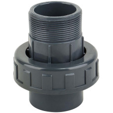 Муфта ПВХ Kripsol EHM30 50.C розбірна, із зовнішньою різьбою d50х1-1/2"