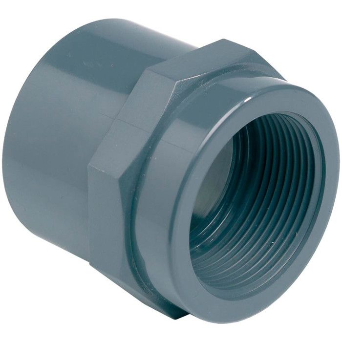 Муфта ПВХ Effast RGRMAG016A перехідна з внутрішньою різьбою, d16x3/8"
