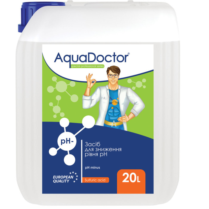 AquaDoctor pH Minus (Сірчана 35%) 20 л