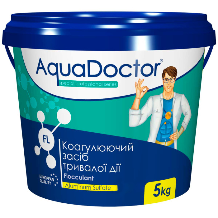 Коагулюючий засіб в гранулах AquaDoctor FL – 5 кг