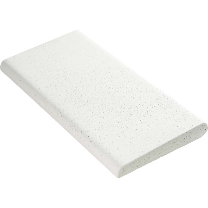 Копінговий камінь Aquazone Tuff 250x500x50-25 мм, білий (пористий)