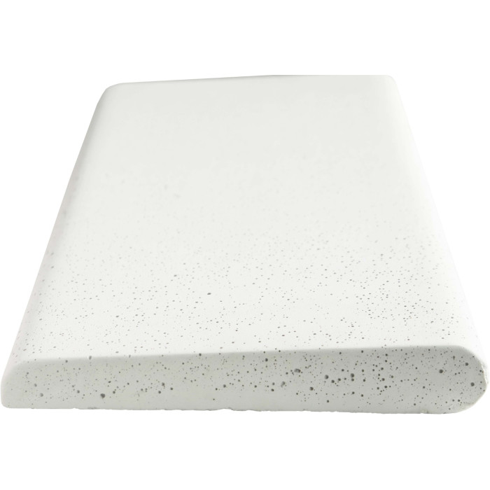 Копінговий камінь Aquazone Tuff 250x500x50-25 мм, білий (пористий)