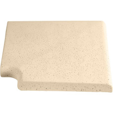 Кутовий копінговий камінь Aquazone Tuff 320x400x50-25 мм, бежевий (пористий)