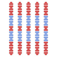 Розділювач доріжки Hayward Big Red/Blue, AISI 316, 25 м