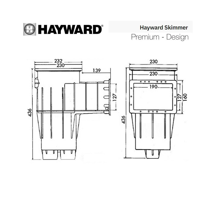 Скімер Hayward 3111LG Premiun Standart під лайнер