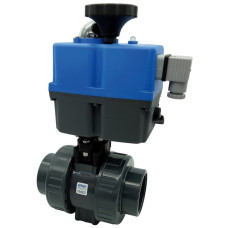 Кран кульовий з електроприводом Effast d20 мм PTFE/FPM BDREBK1YA020V
